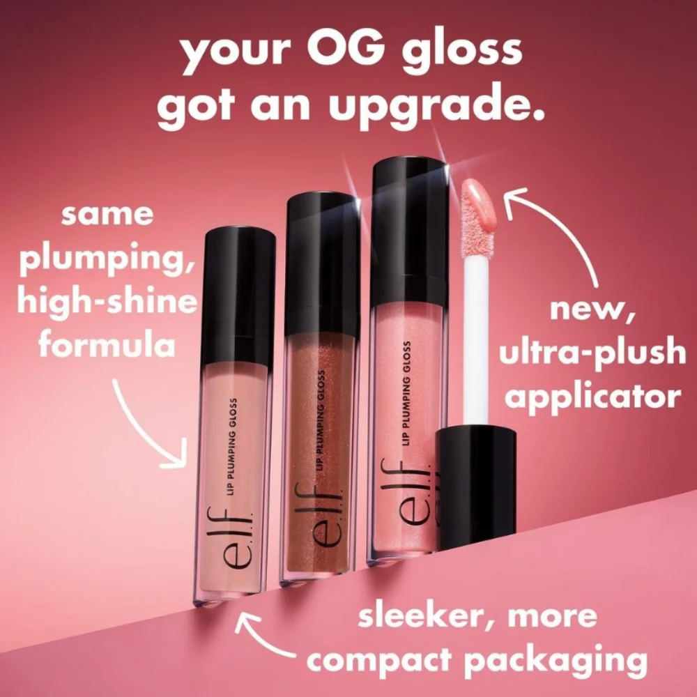 ELF Lip Plumping Gloss Shade: Chocolate Glaze 🤎✨ 🆕